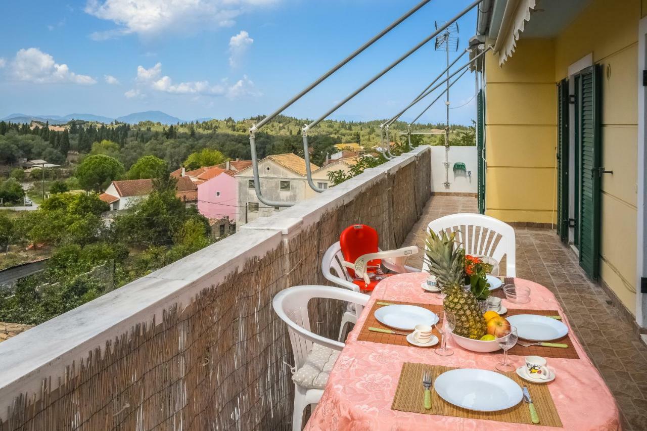 莱夫基米Modern Flat With Beautiful Views In South Of Corfu公寓 外观 照片