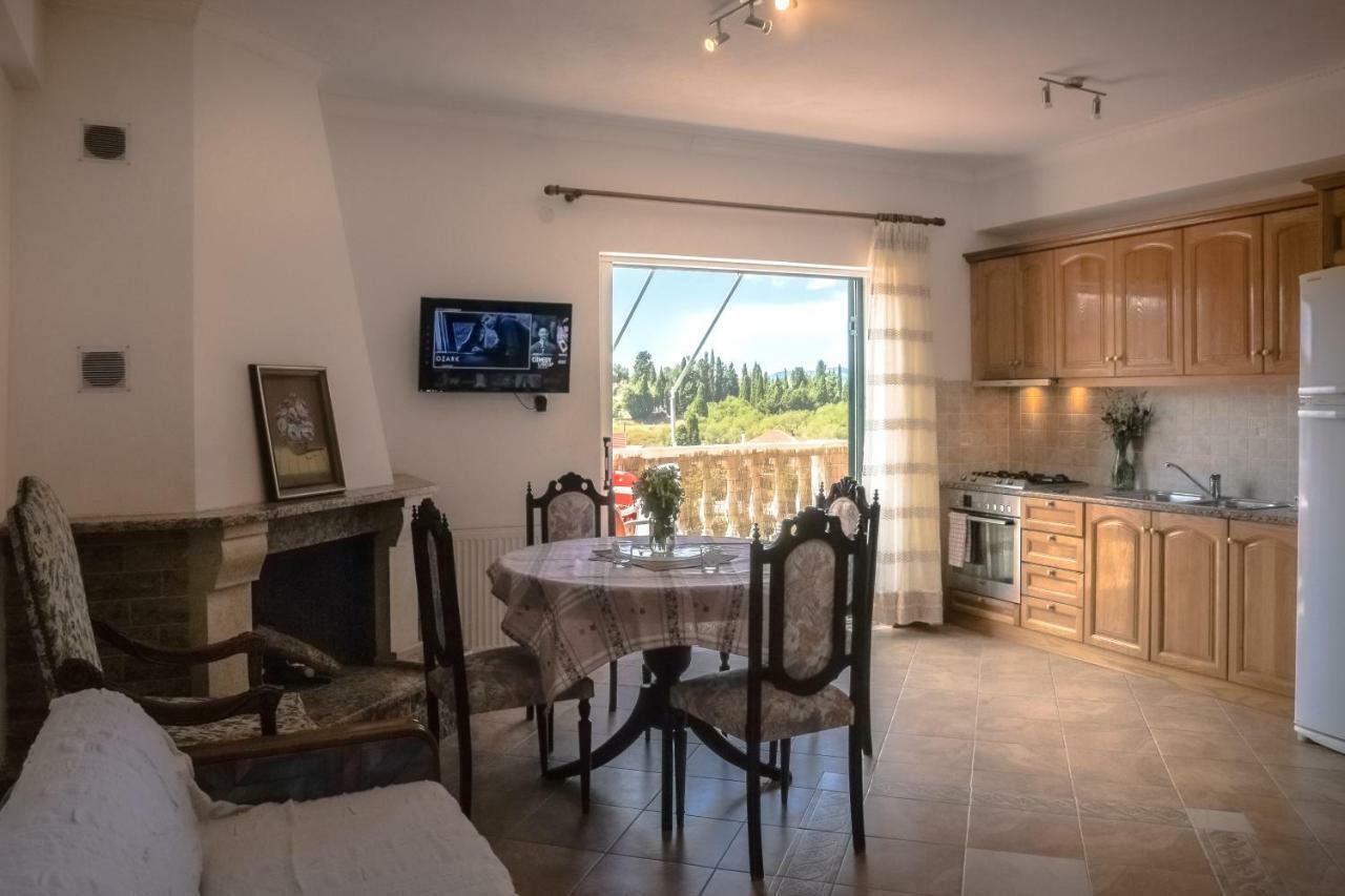 莱夫基米Modern Flat With Beautiful Views In South Of Corfu公寓 外观 照片